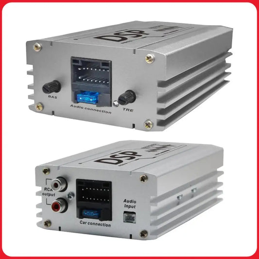 Audio Digital Sound Processor 4 In 6 Out Car Audio Digital Signal Processor DSP Car Equalizer for Car Audio Enhancement