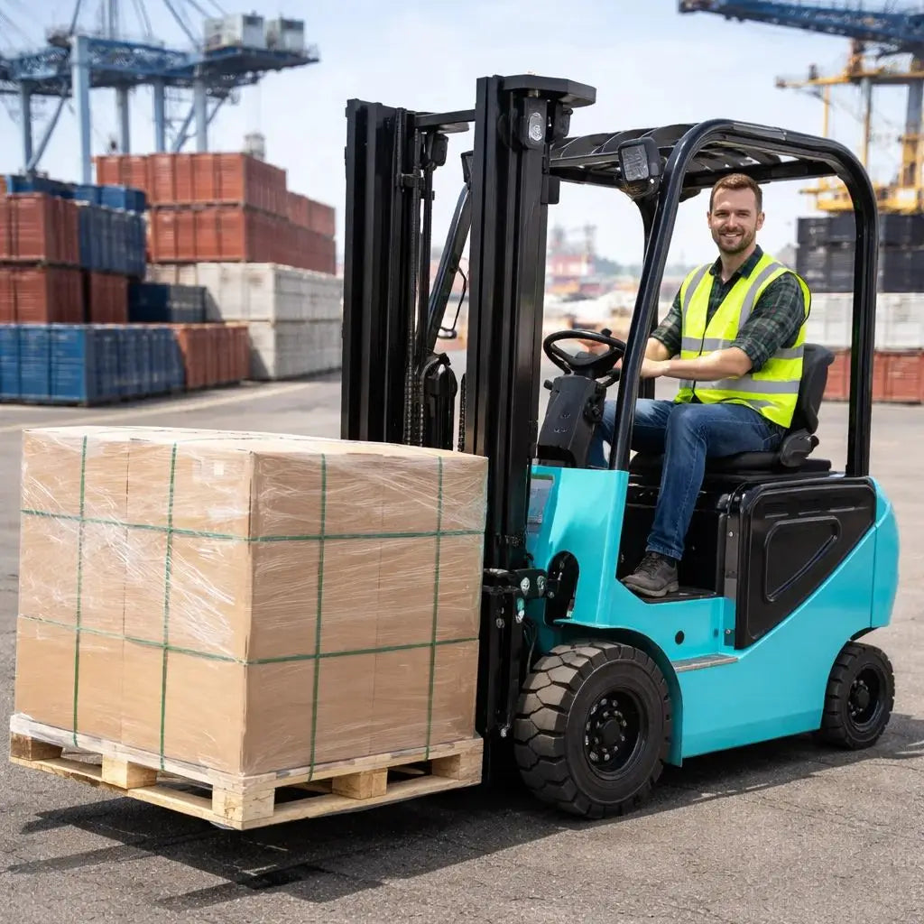 Electric Forklift 2Ton Custom Euro 5 CE Compact Lift Truck for Warehouse and Factory Use