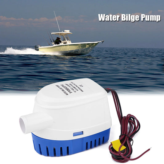 Auto Bilge  1100GPH Boat 12V Marine Automatic Submersible Bilge  Fully Auto   Internal Bilge Pump