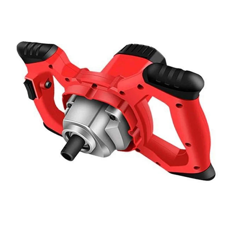 Electric Cement Mixer Stirrer Heavy Duty Industrial Grade Mixer 6-Speed Handheld Concrete Mixer for Putty Mortars Paint Mud Grou