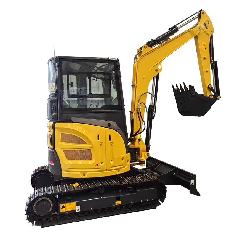 3.5-ton diesel small excavator, 3-ton crawler crane, powerful lifting and excavation force of excavator