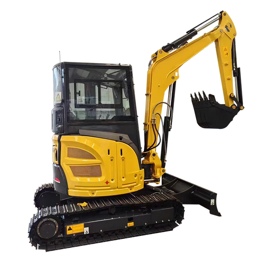3.5-ton diesel small excavator, 3-ton crawler crane, powerful lifting and excavation force of excavator