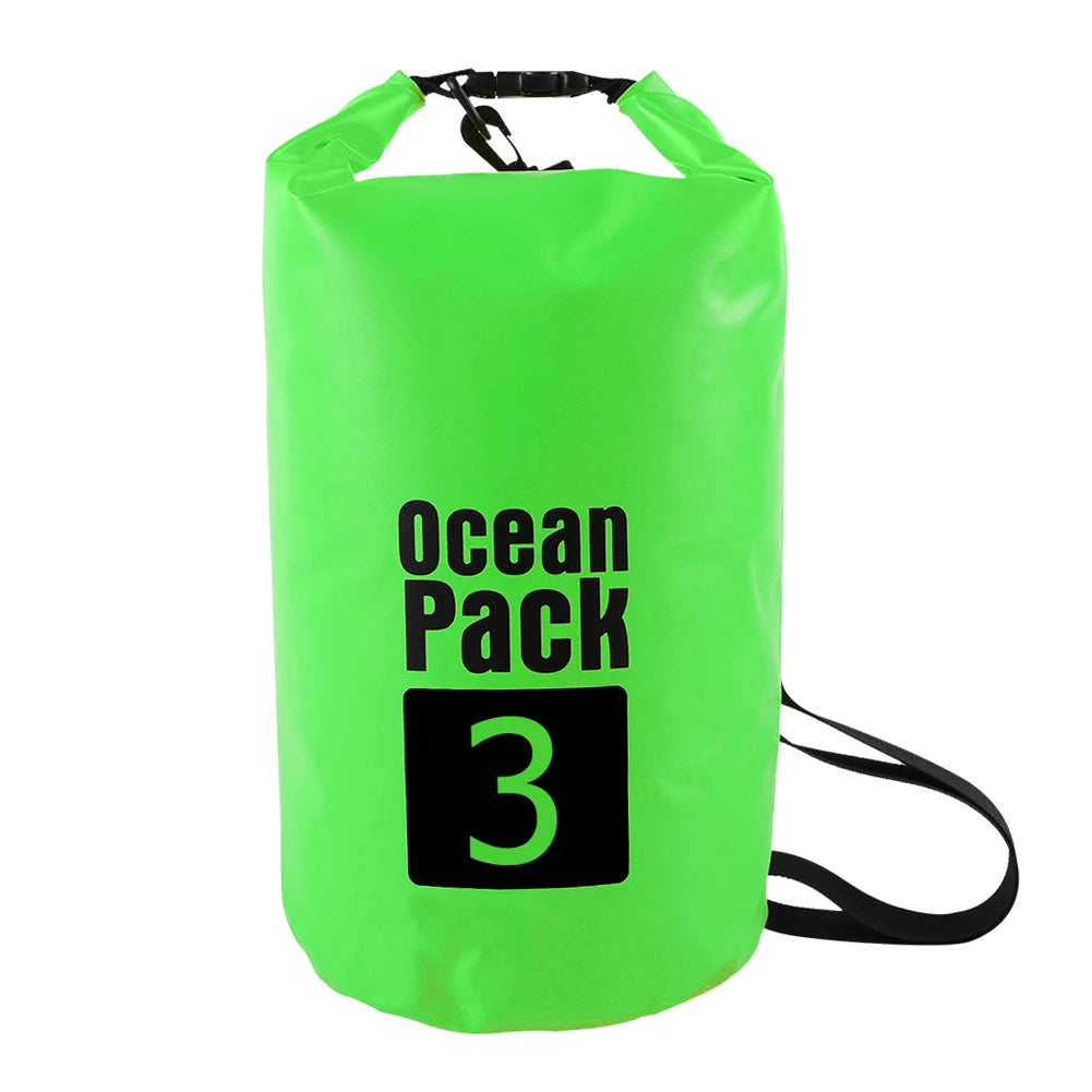 Waterproof Dry Bags Backpack For Kayaking Boating Swimming Outdoor Water Sport Swimming Storage Float Dry Bag Double Air Bag
