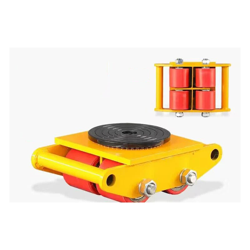 6 Tons Platform Wheel Load Industrial Weigh Large Handling Wheel Truck Heavy Equipment Mobile Universal Tank Wheel