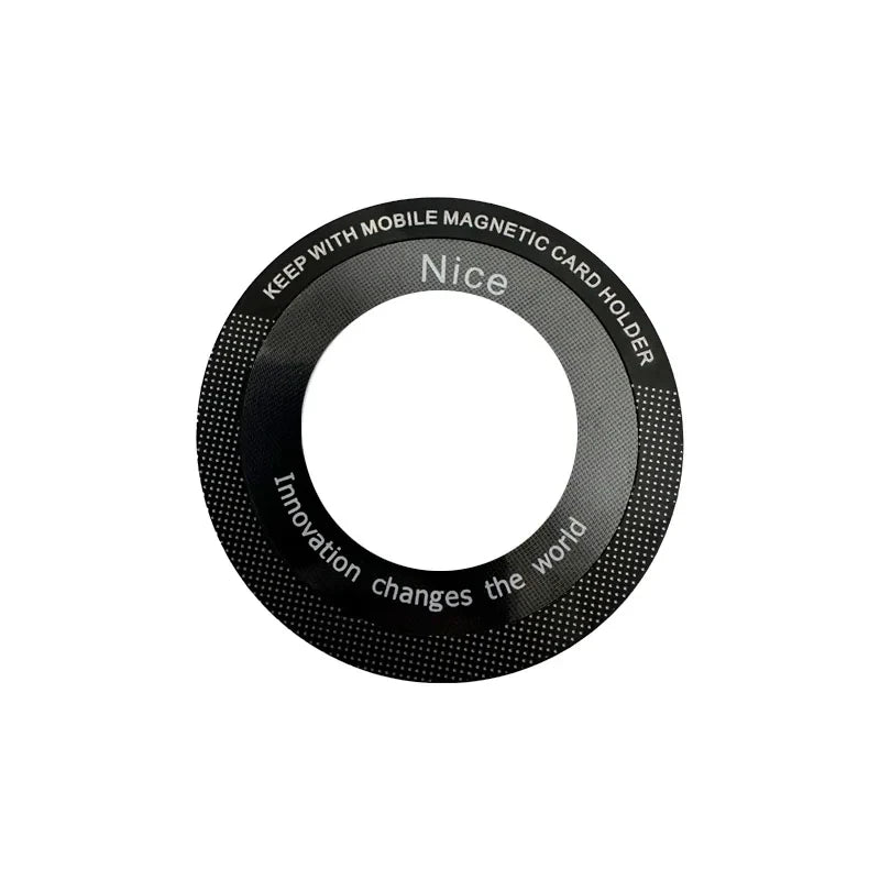 Magsafe Magnetic Plate Ring Universal Metal Sticker Support Wireless Charger Metal Plate Sheet for Magnet Car Holder