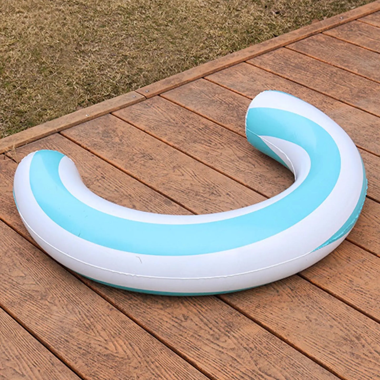 Pool Noodles PVC Leakproof Floating U Shape Swim Adult Pool Floats Inflatable Raft for Beach Lake River Party Outdoor Summer