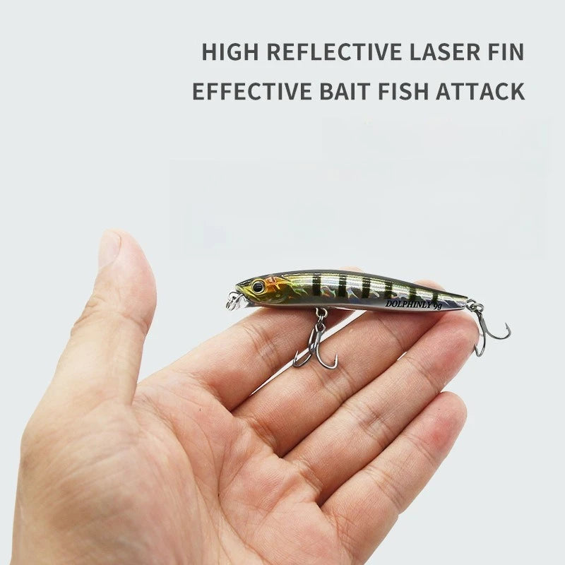 Far Throw, Far Upturned, Minotaur, Trembling, Sinking, Slow Sinking, Road Bait, Sinking Water, Pencil Bait, Fake Bait
