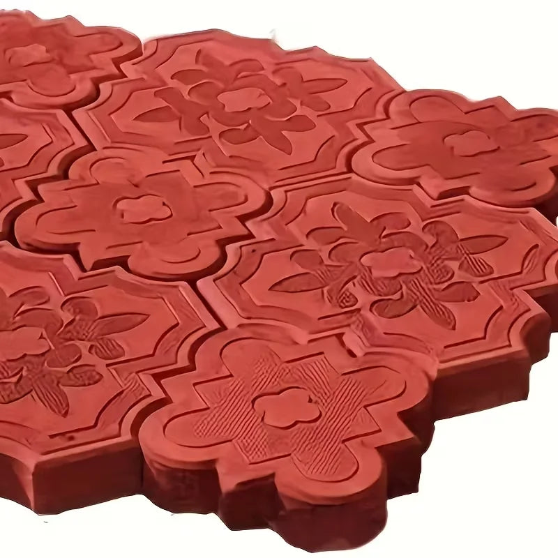 Upgraded Cement Stepping Stone Molds for Creating Beautiful Concrete Paving Stones in Your Yard And Garden