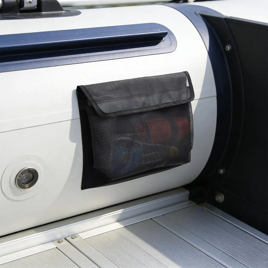 Boat Storage Bag Self-adhesive Organizer with Hook and Loop Boat Storage Accessories for Boating Cabin Cockpit Console Household