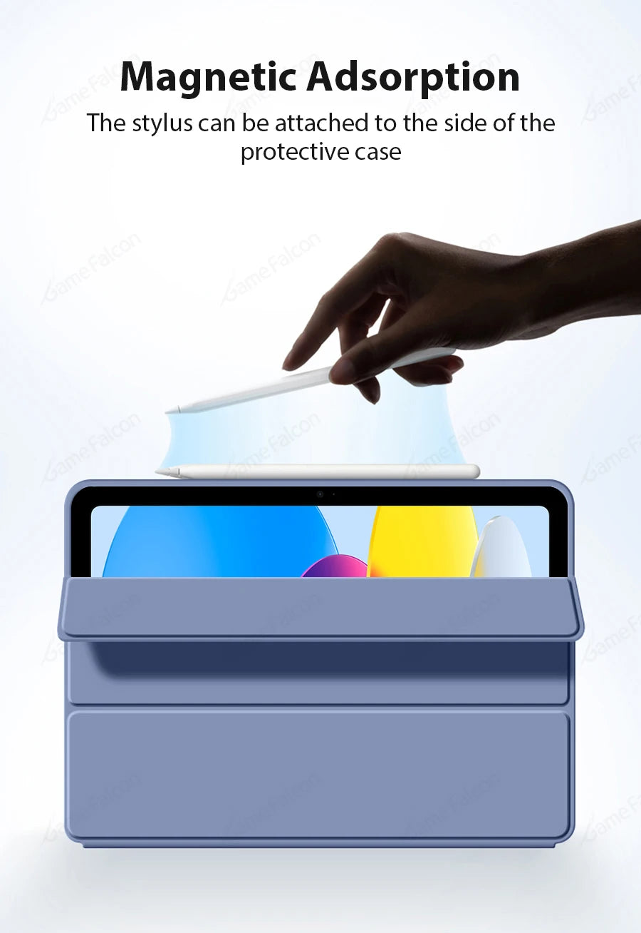 For Ipad Case A16 10 9 9th 10th Generation 2025 Pro 13 11th M5 M4 12.9 Funda For iPad Air 11 M3 M2 5 4 3 Mini 6 7 A17 10.9 Cover