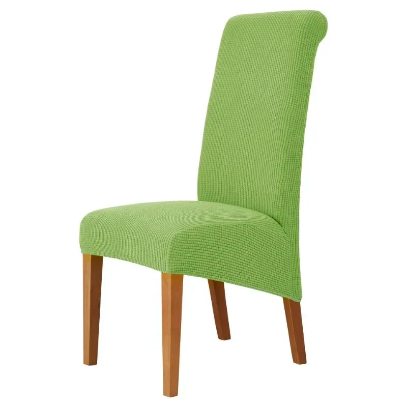 Large Size Banquet Adjustable Chair Cover Jacquard Chairs Spandex Cover Seat Covers for High Back Chairs Dining Room Hotel Home