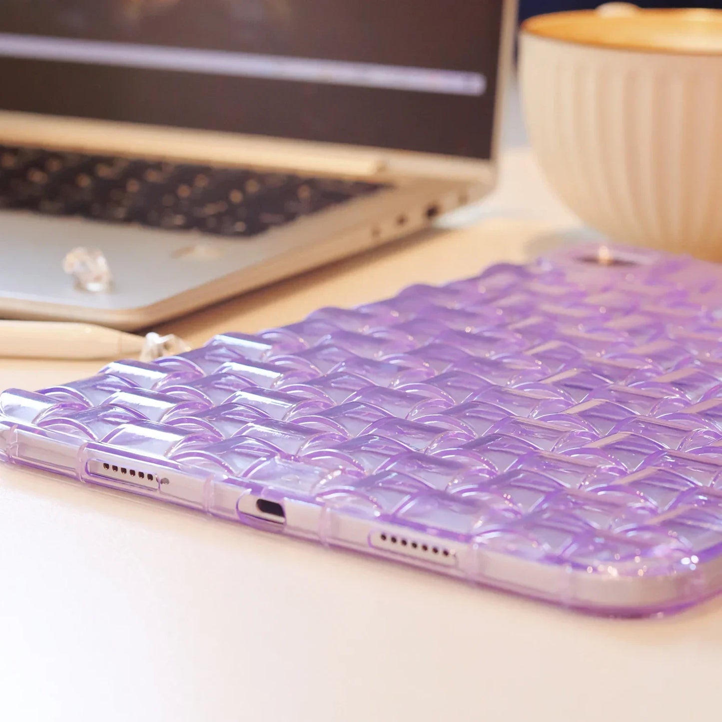 Tablet Case For iPad 2025 A16 Air Pro MINI Cases 3 4 5 6 7 8 9 10th 11th Generation 10.2 10.9 11 inch Ice Cube Clear Soft Cover