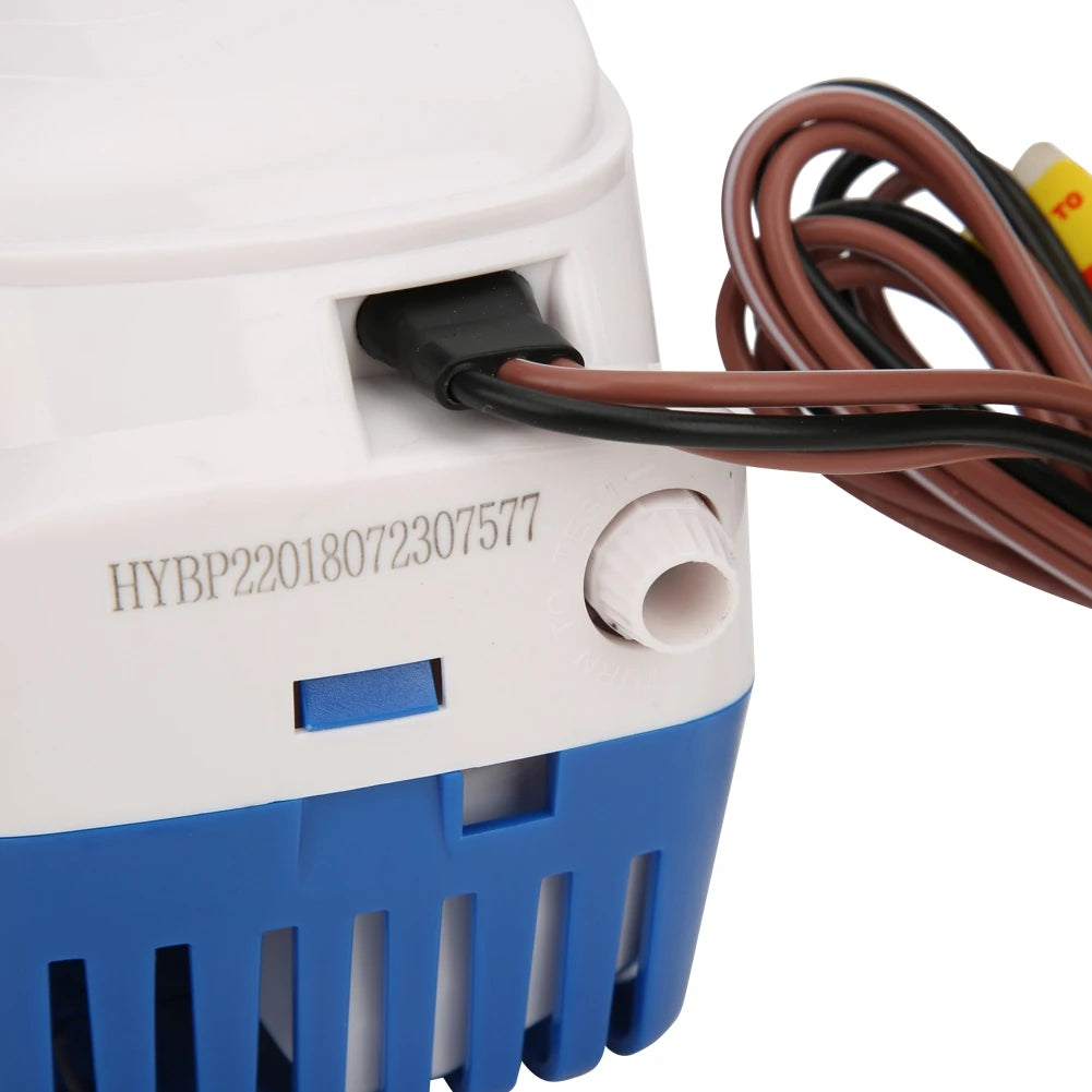 HYBP2-G1100-02 24V Bilge Pump Automatic Boat Marine Water Pump Submersible For Yacht Boat Motor Seaplane Houseboat Pump