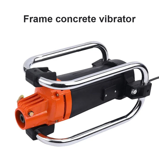 Concrete Vibrator Concrete Mixer Vibrator 220V Single-Phase Frame Type Electric Cement Soil Concrete Mixing Tools