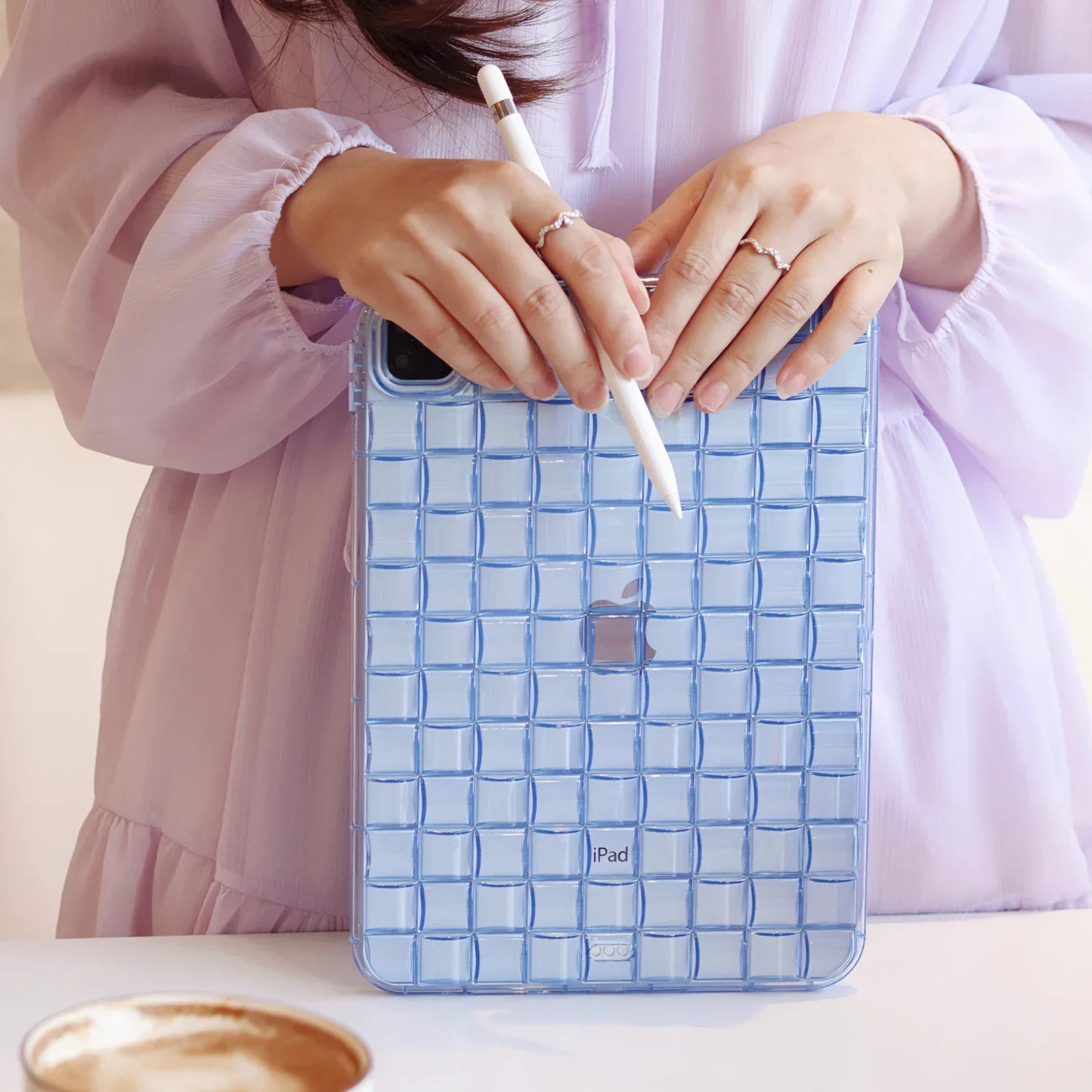 Tablet Case For iPad 2025 A16 Air Pro MINI Cases 3 4 5 6 7 8 9 10th 11th Generation 10.2 10.9 11 inch Ice Cube Clear Soft Cover