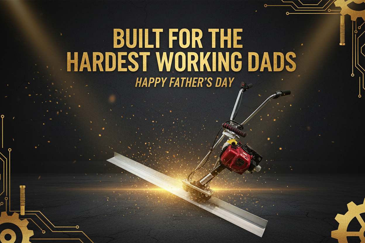 Father's Day Banner - Floor Screed