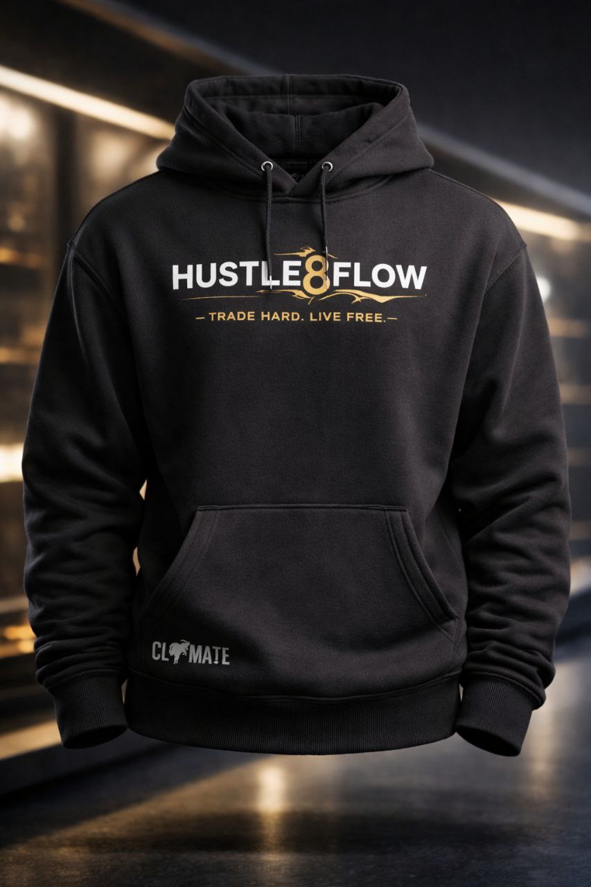 Climate Hustle8Flow- Unisex Traders Discipline Hoodie