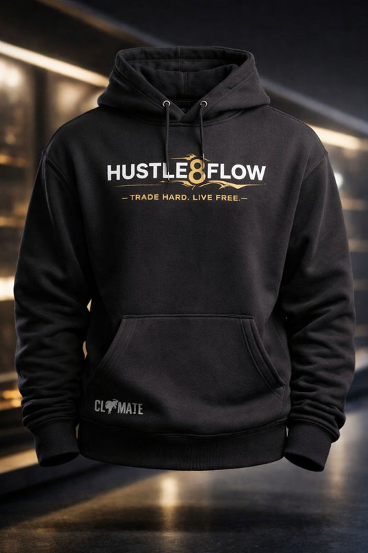 Climate Hustle8Flow- Unisex Traders Discipline Hoodie