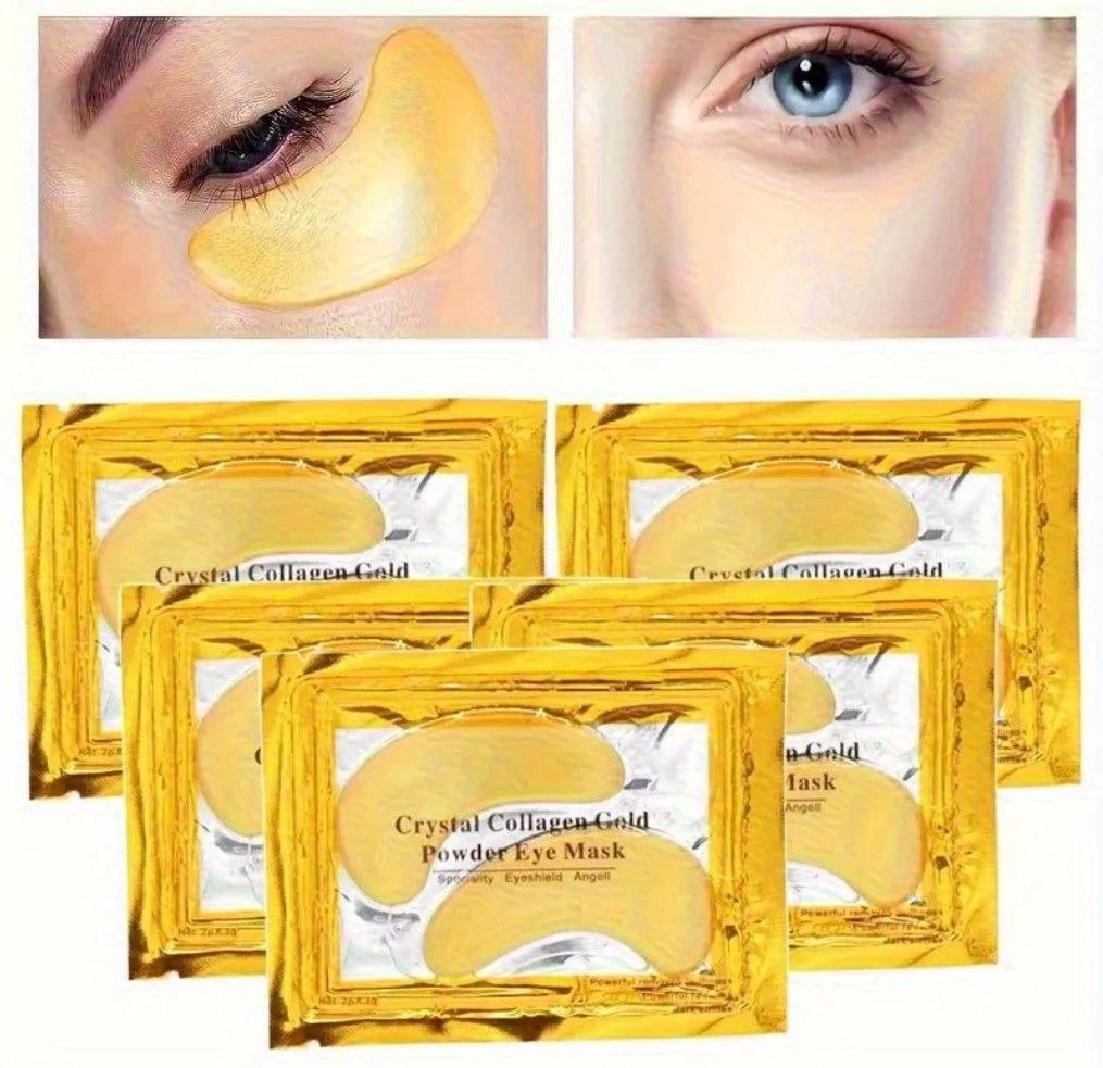 Glow & Style Beauty Bundle – Eye Masks + Deep Conditioning Hair Dryer Set