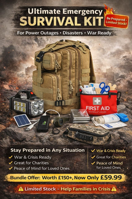 72-Hour Emergency Survival Backpack – Complete Disaster Preparedness Kit